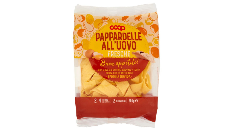 Pappardelle Fresche All'uovo