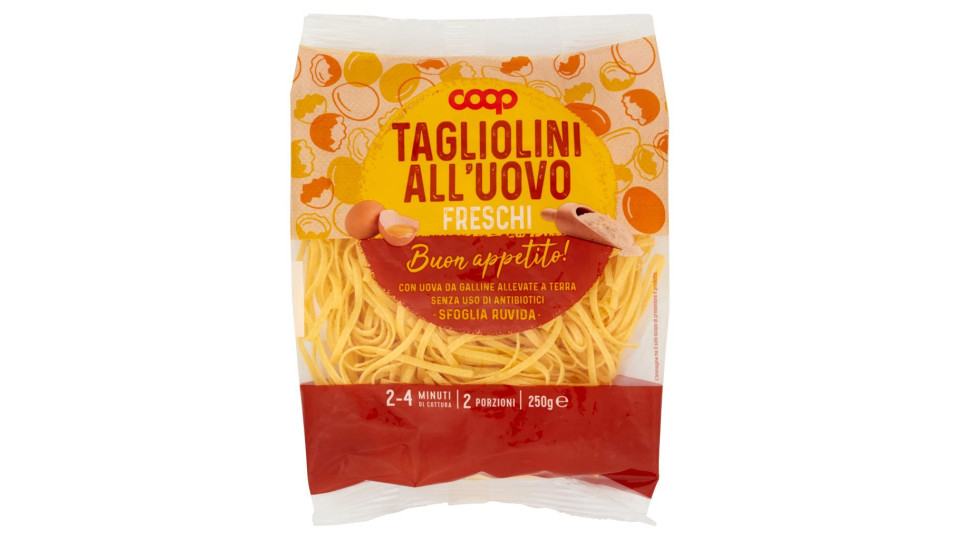 Tagliolini Freschi All'uovo