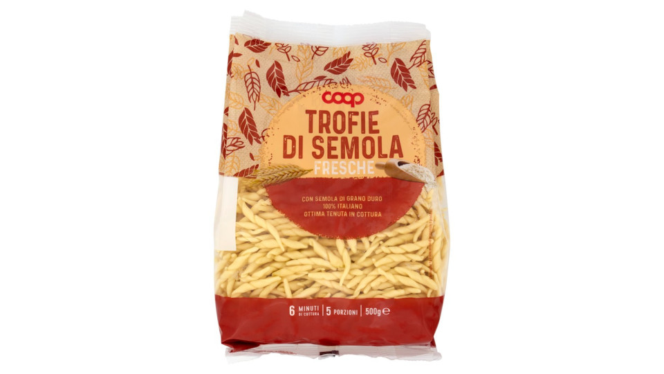 Trofie Di Semola Fresche