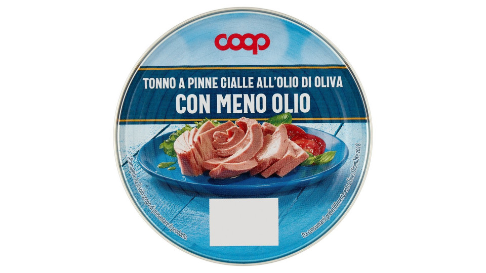 Tonno A Pinne Gialle All'olio Di Oliva