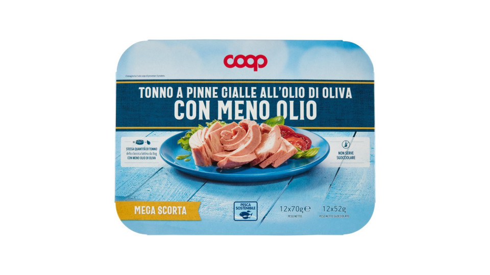Tonno A Pinne Gialle All'olio Di Oliva