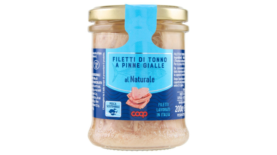 Tonno a Pinne Gialle al Naturale