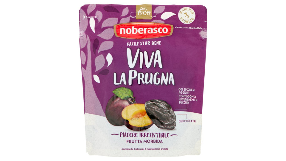 noberasco Viva la prugna Denocciolate