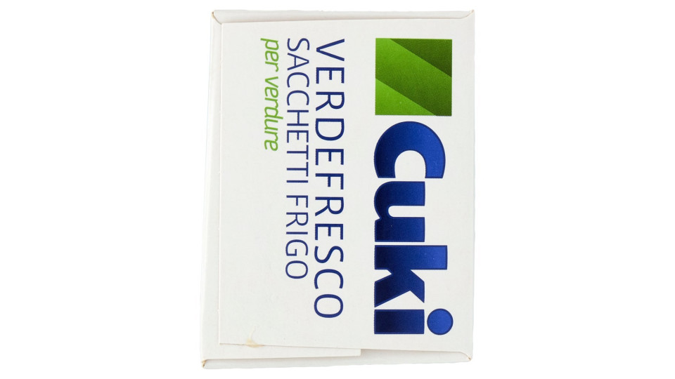 Cuki, Verdefresco sacchetti frigo per verdure