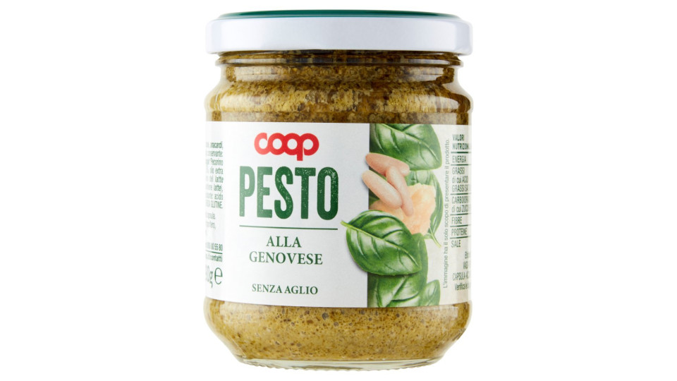 Pesto Con Basilico Genovese Dop Senza Aglio