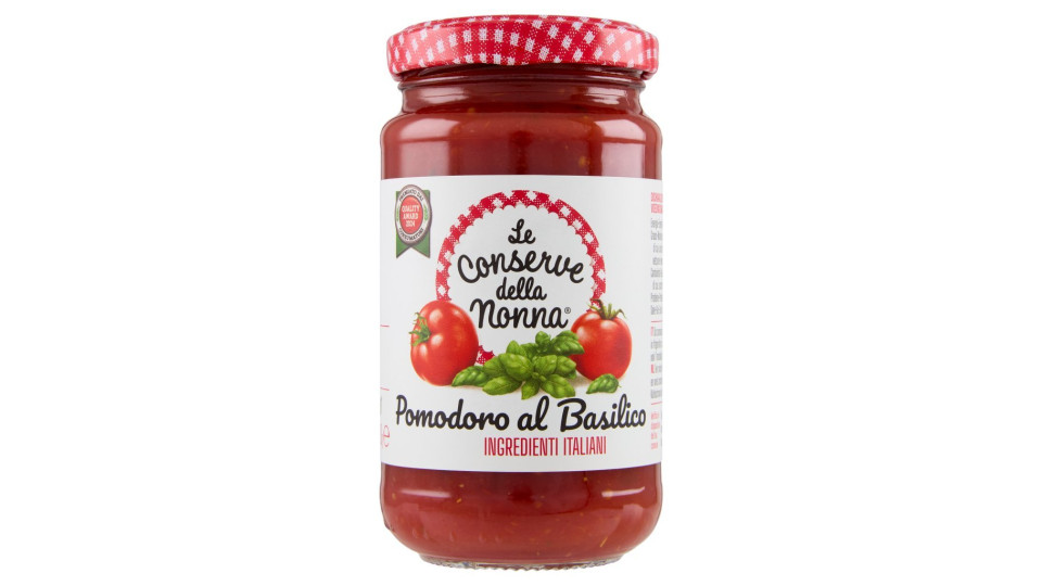 Le conserve della Nonna sugo pomodoro e basilico