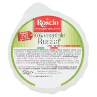 100% Vegetale Russa con Carote e Patate Fresche