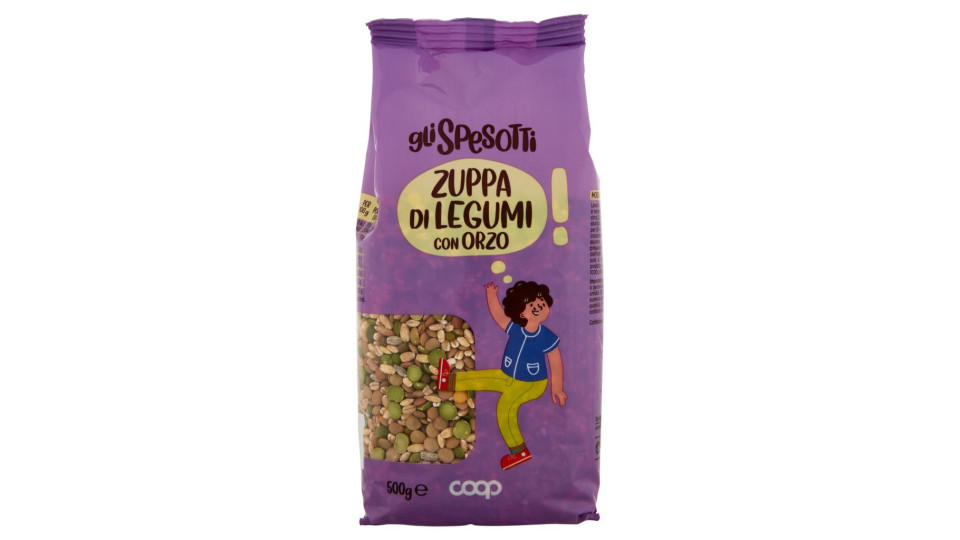 Zuppa orzo e legumi Ecor