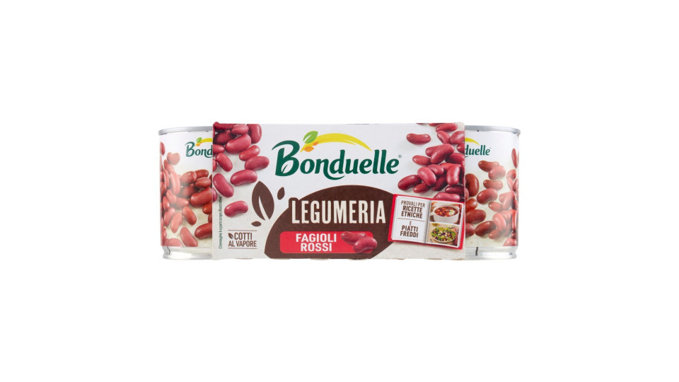 Bonduelle, al Vapore fagioli rossi