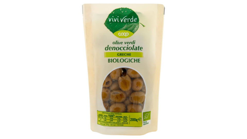 Olive Verdi Denocciolate Castelvetrano Biologiche