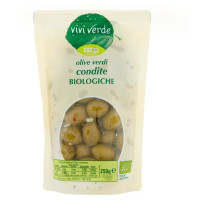 Olive Verdi Condite Biologiche