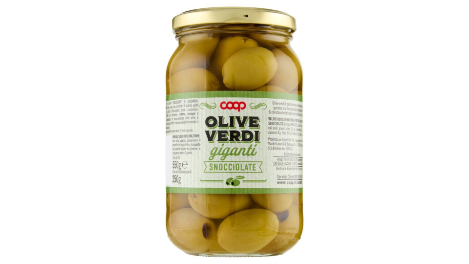 Olive Verdi Snocciolate