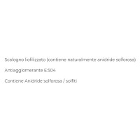 Cannamela, scalogno liofilizzato