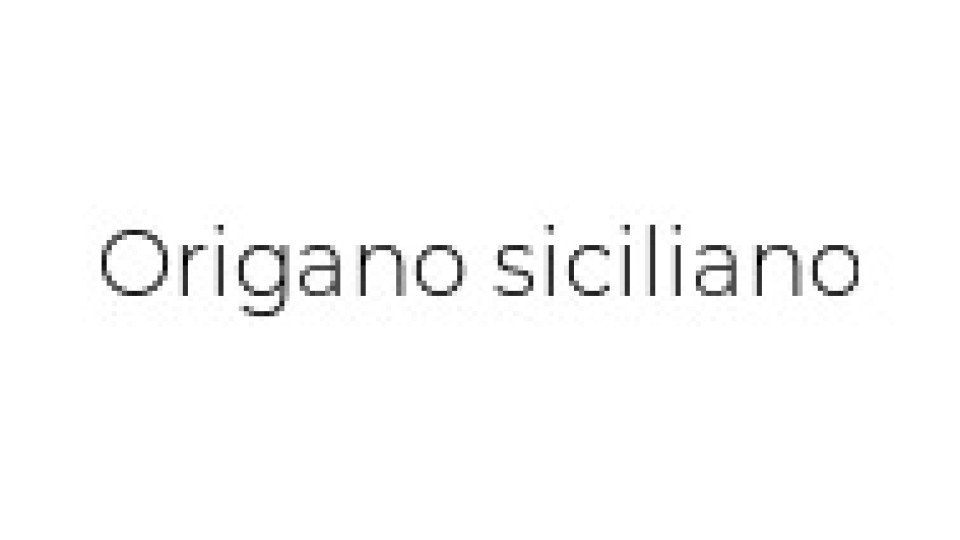 Spezie & Aromi Origano Siciliano