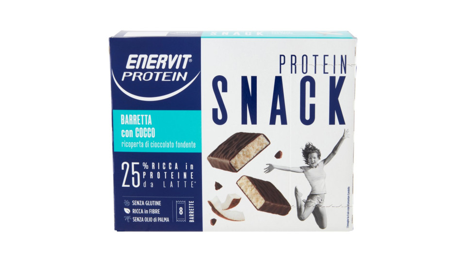 Enervit, Protein 8 snack cocco e cioccolato fondente