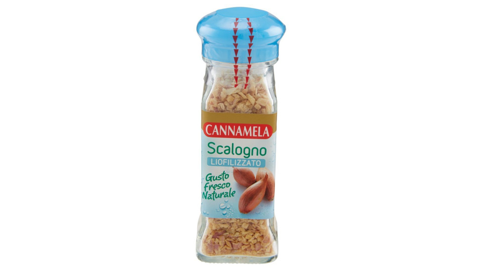 Cannamela, scalogno liofilizzato
