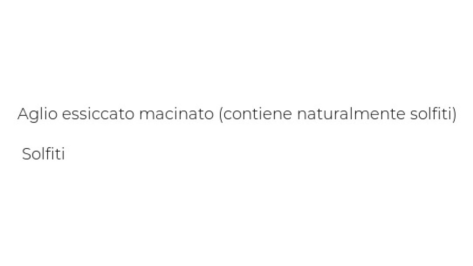 Drogheria & Alimentari Aglio Macinato