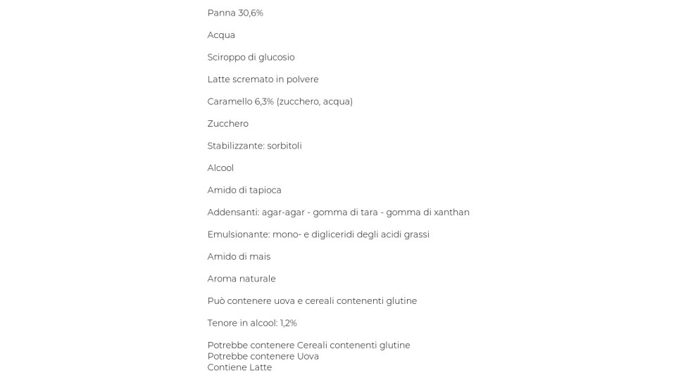 Bontà Divina, panna Cotta al caramello