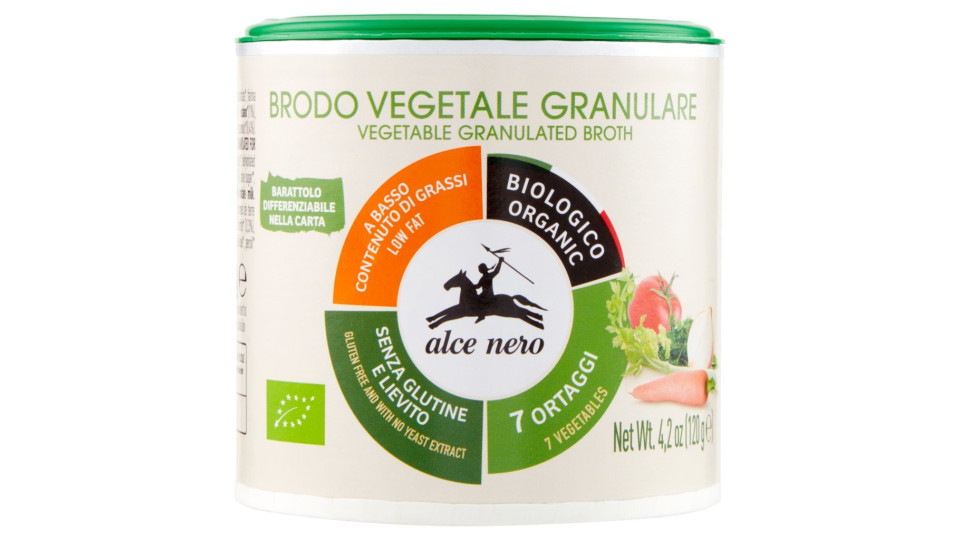 alce nero Brodo Vegetale Granulare