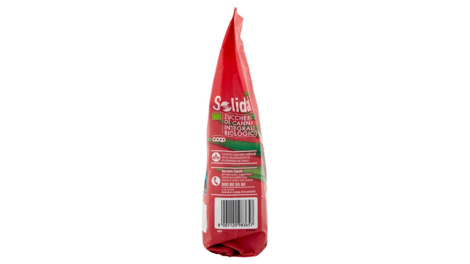 Zucchero di canna integrale biologico Alce Nero