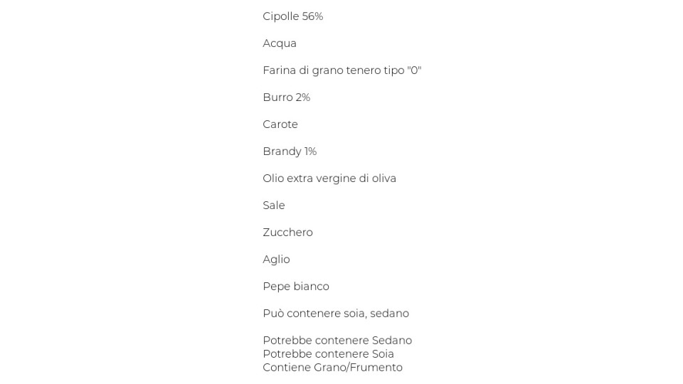 Zuppa di Cipolle Bontà di Stagione