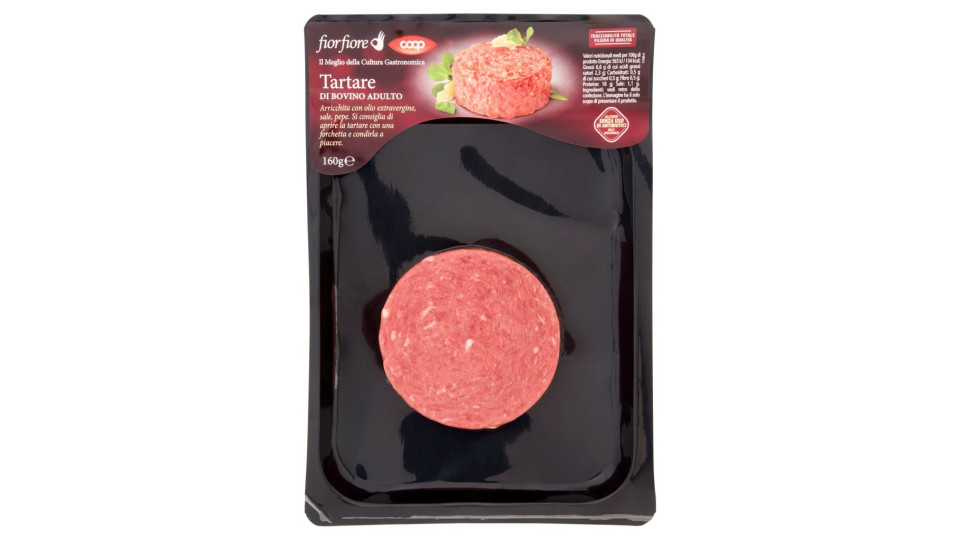 Tartare di Bovino Adulto 0,160 Kg