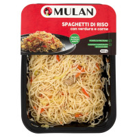 Mulan Spaghetti di Riso con verdura e carne
