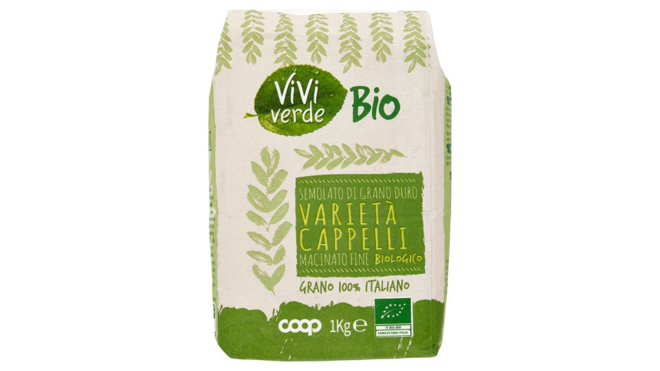 Semolato Di Grano Duro Varietà Cappelli Macinato Fine Biologico