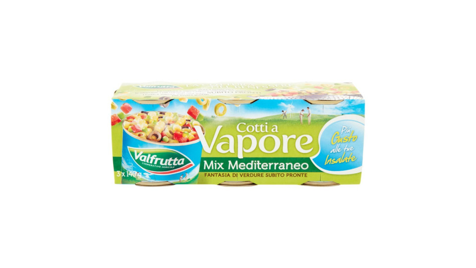 Valfrutta, Cotti a Vapore mix mediterraneo
