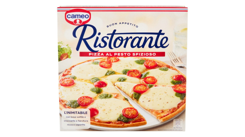 Cameo, Ristorante pizza al Pesto Sfizioso surgelata