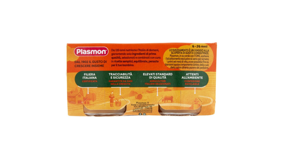 Plasmon - Omogeneizzato Mela