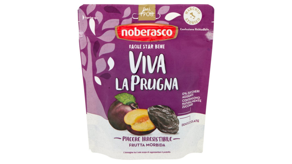 noberasco Viva la prugna Denocciolate