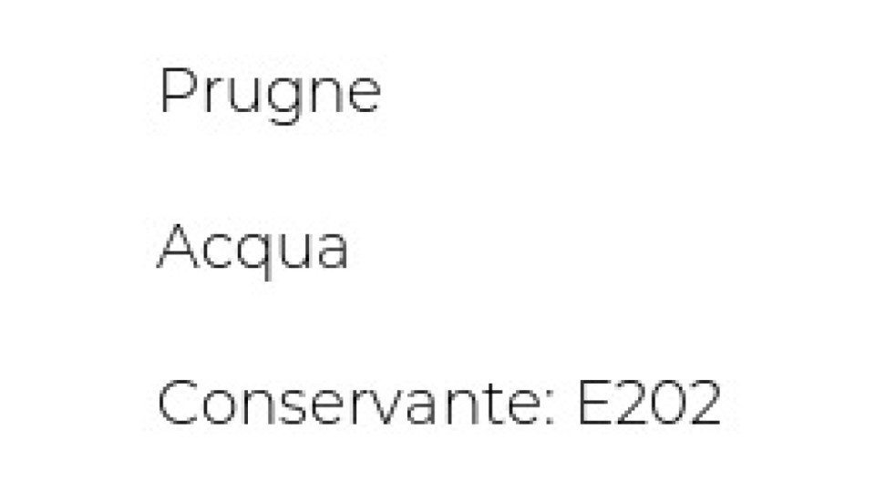 noberasco Viva la prugna Denocciolate
