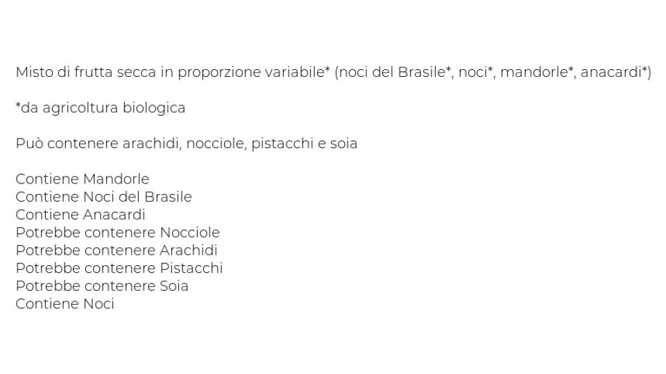 noberasco Bio Misto Armonia