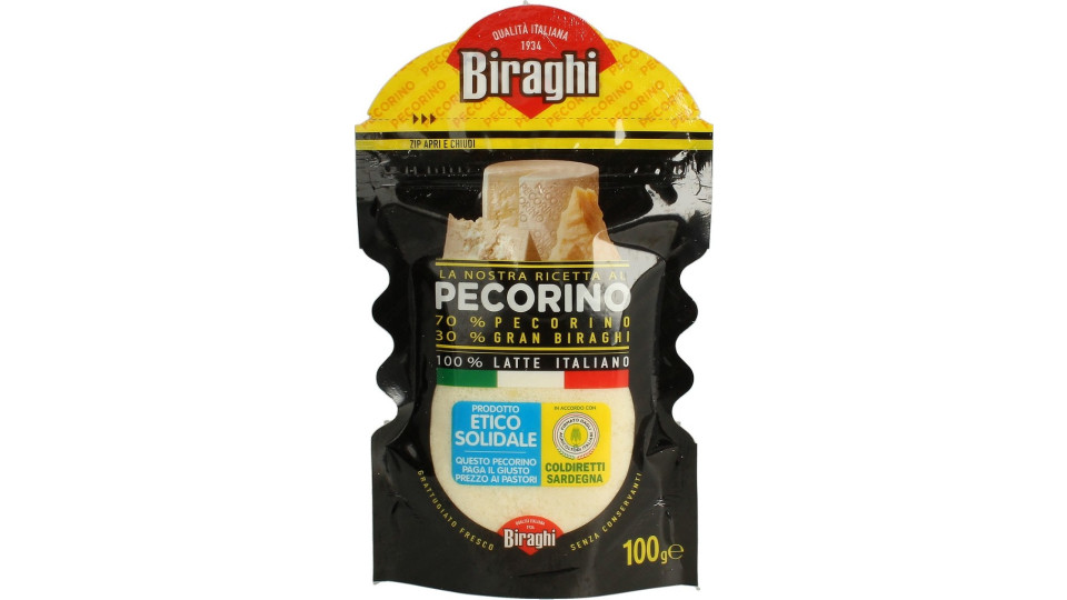 Biraghi Ricetta Tipica al Pecorino
