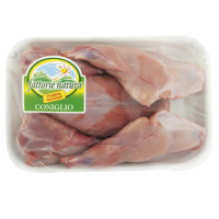 Coniglio Metà in Parti 600 g Ca