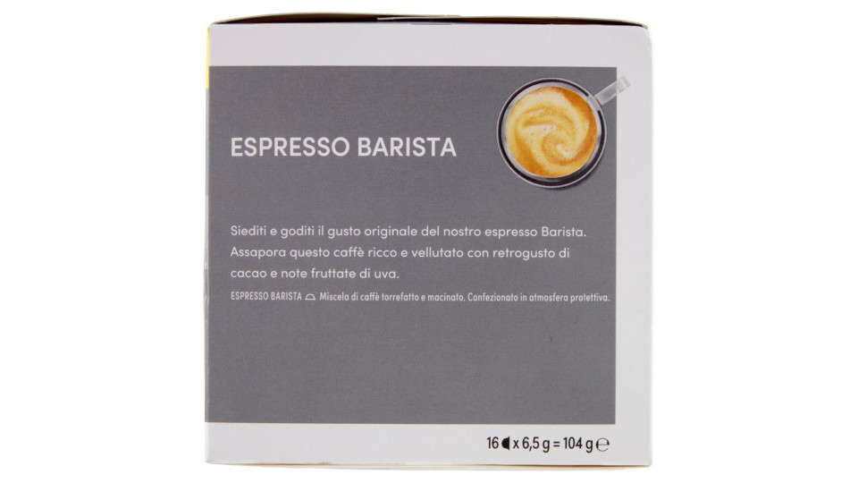 BARISTA Caffè espresso 16 capsule (16 tazze)