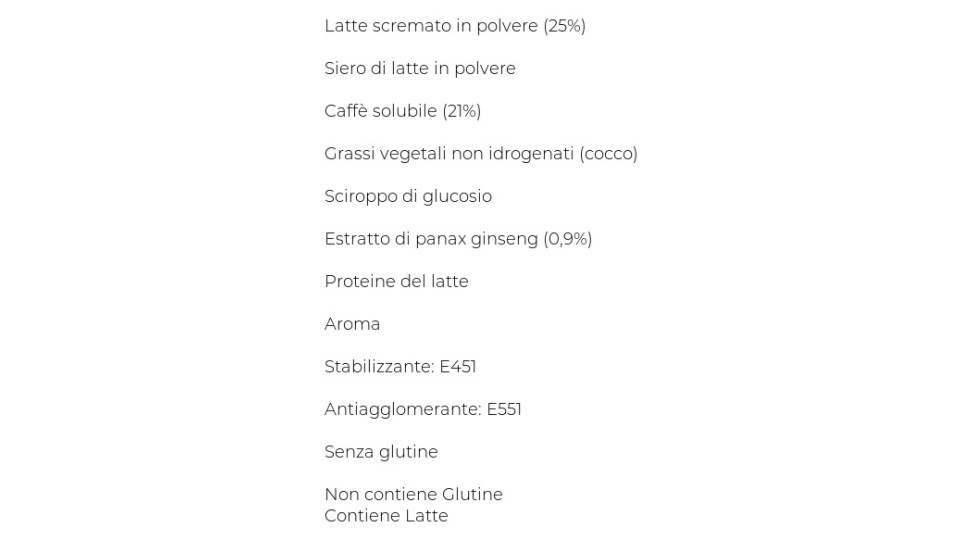 Crastan Ginseng & Caffè da Zuccherare 15 Capsule