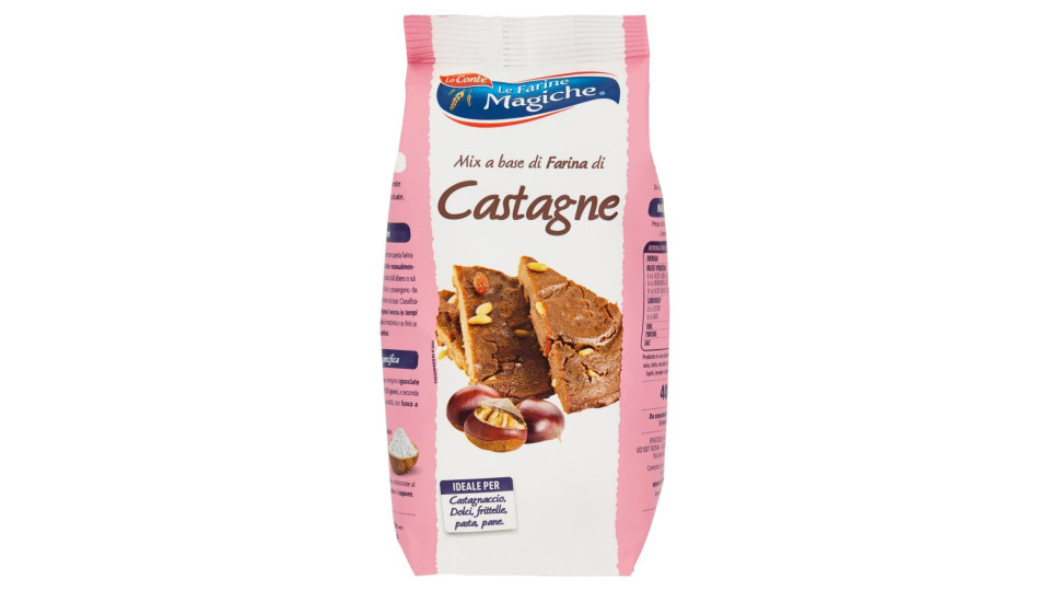 Le Farine Magiche Mix a base di Farina di Castagne