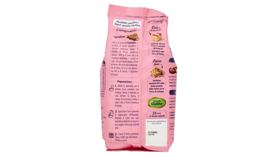 Le Farine Magiche Mix a base di Farina di Castagne