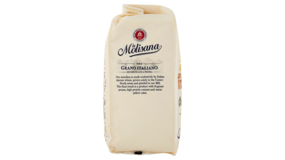 la Molisana Semola Rimacinata di Grano Duro Decorticato a Pietra