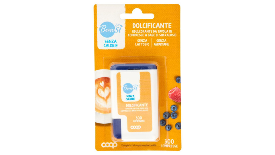 Dolcificante Edulcorante Da Tavola In Compresse A Base Di Sucralosio 300 X
