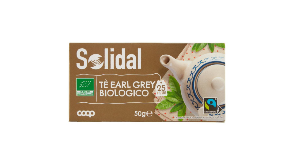 Tè Earl Grey Biologico 25 Filtri