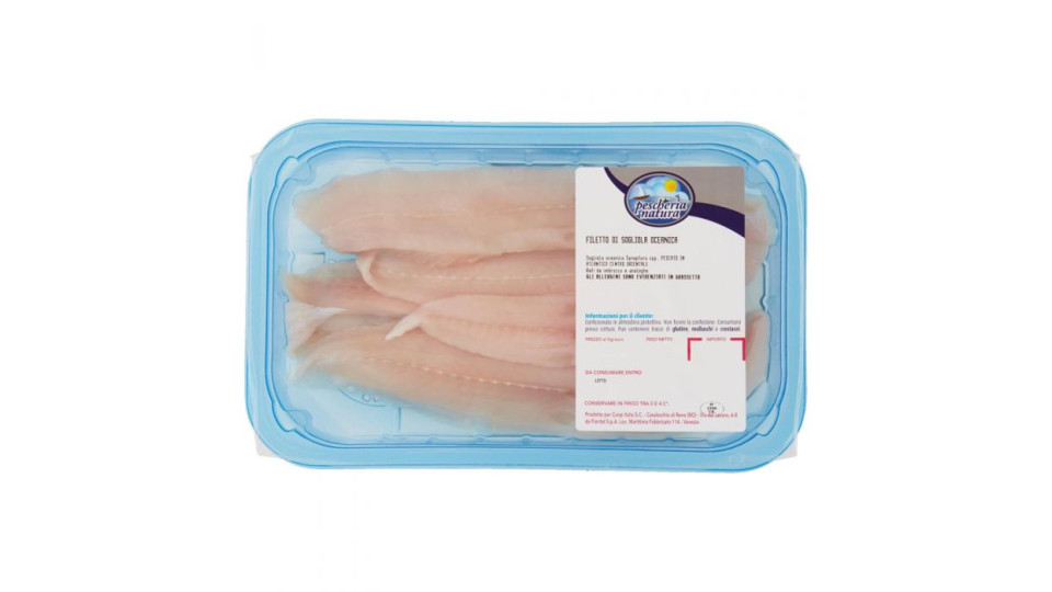Esselunga, filetto di sogliola oceanica