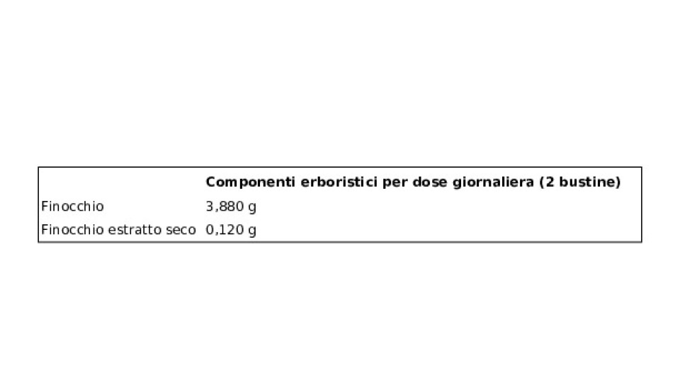 Finocchio 20 x 2 g