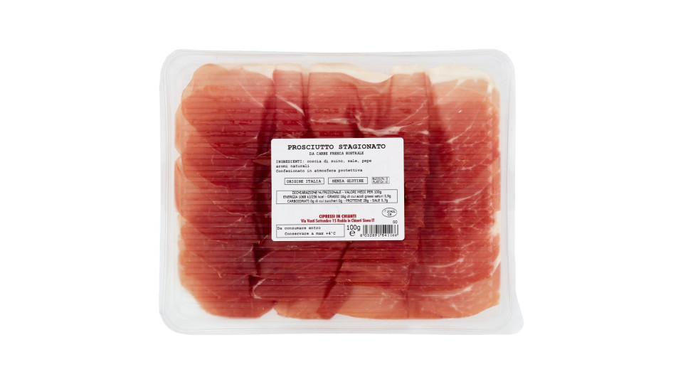 Cipressi in Chianti Prosciutto crudo stagionato