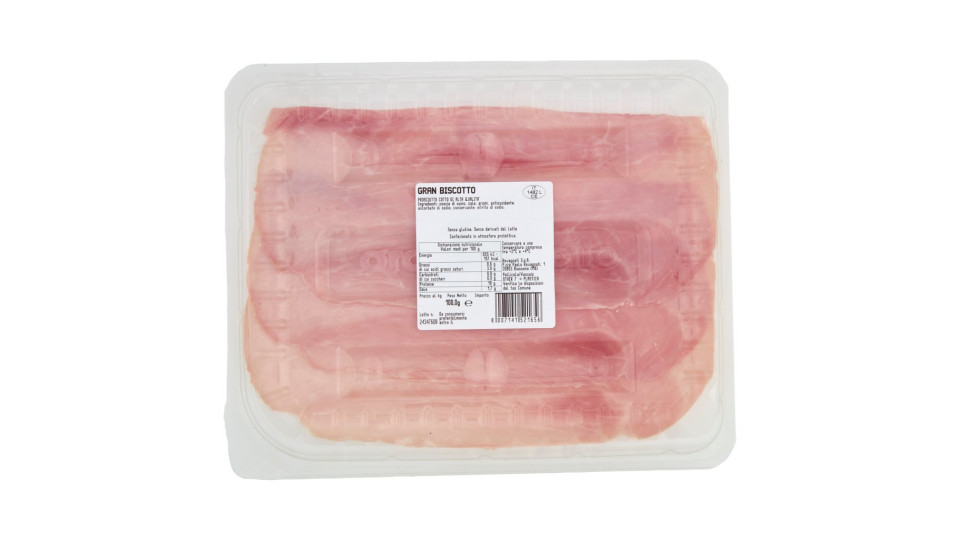 Rovagnati Gran Biscotto Prosciutto Cotto di Alta Qualità