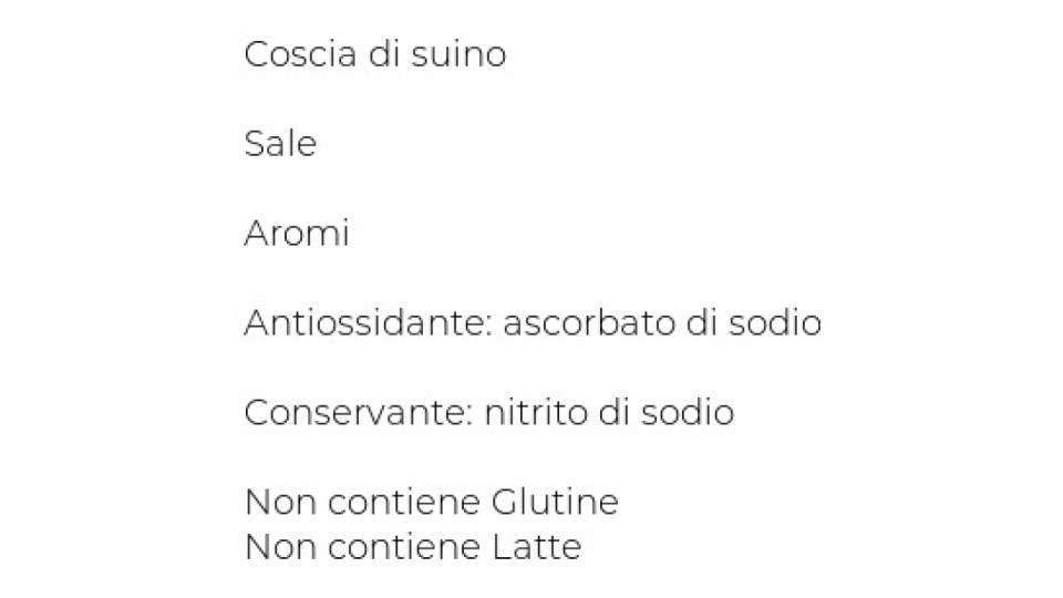 Rovagnati Gran Biscotto Prosciutto Cotto di Alta Qualità
