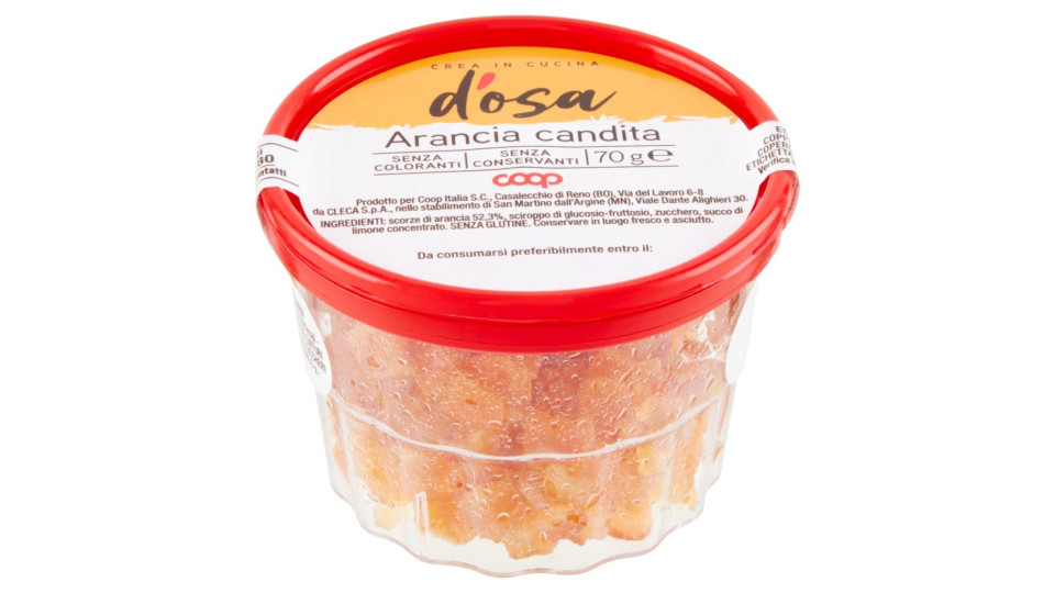 Cameo arancia candita