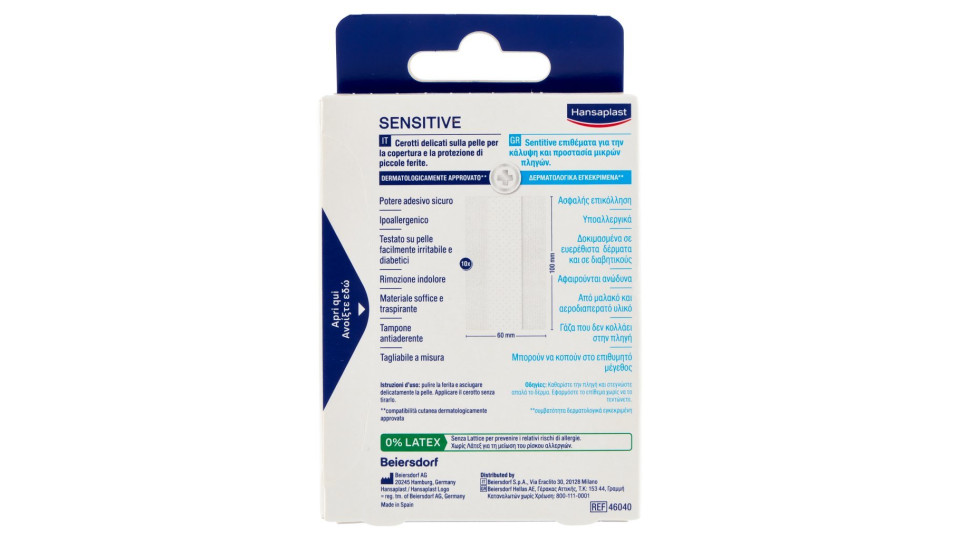 Hansaplast Sensitive 5m x